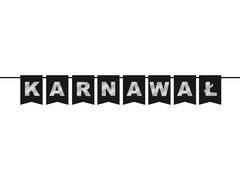 Baner srebrny Karnawał - 5 m