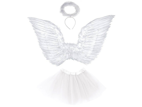 Zestaw anioła biały