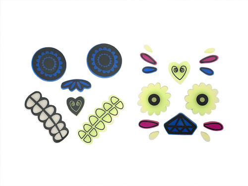 Naklejki żelowe na Dynię - 2 szt.