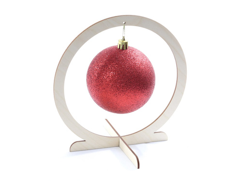 Stojak na bombkę okrągły - 20 cm - 1 szt.