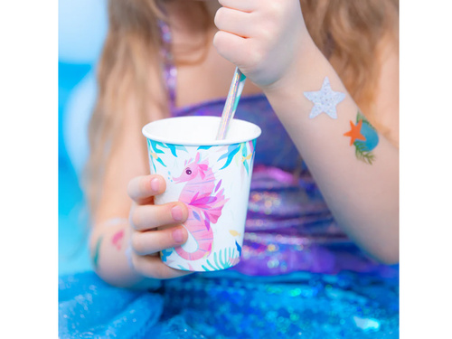 Kubeczki papierowe Ocean - 220 ml - 6 szt.