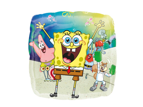 Balon foliowy SpongeBob - 43 cm - 1 szt.