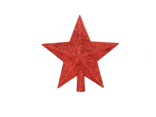 Gwiazda choinkowa czerwona - 1 szt.