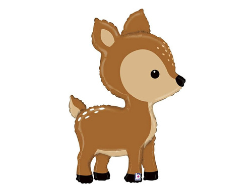 Balon foliowy Jelonek - 99 cm - 1 szt.