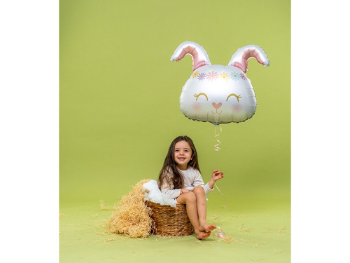 Balon foliowy Zając - 59 x 51 cm - 1 szt.
