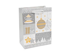 Torebka prezentowa bożonarodzeniowa duża - 1 szt.