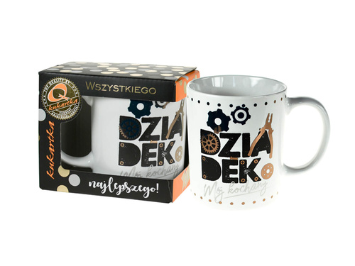 Kubek z napisem Dziadek - 325 ml