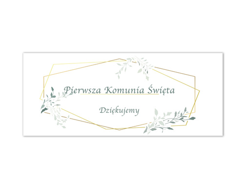 Naklejki na pudełka na ciasto - 8 szt.