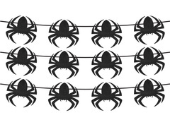 Girlanda  na Halloween - Pająki - 500 cm