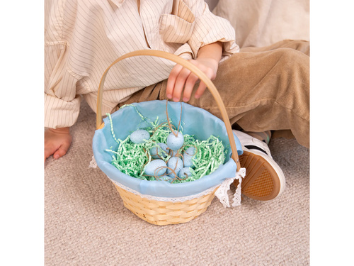 Koszyk wielkanocny Niebieski - 1 szt.
