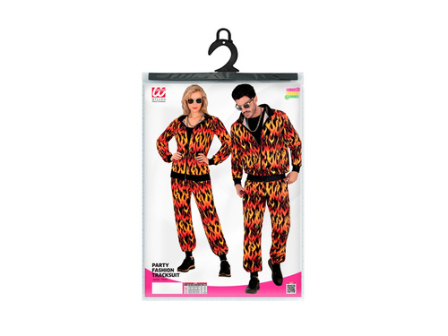 Strój imprezowy - On Fire (dres ognisty wzór)
