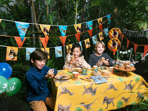 Serwetki urodzinowe T-Rex - 33 cm - 20 szt.