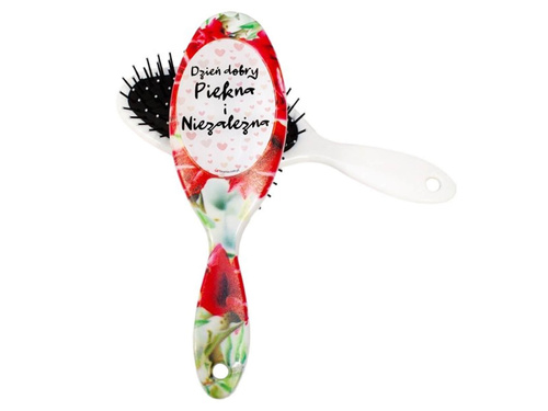 Szczotka do włosów Dzień dobry piękna i niezależna