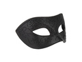 Maska karnawałowa - czarna - 1 szt.