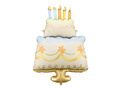 Balon foliowy Tort - 62x104 cm - 1 szt.