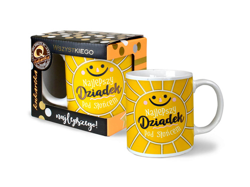 Kubek z napisem Najlepszy Dziadek pod słońcem - 300 ml