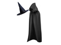 Zestaw czarownica - czarny - 1 op.