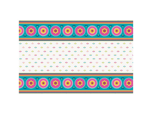 Obrus Boho Fiesta - 137 x 213 cm - 1 szt.