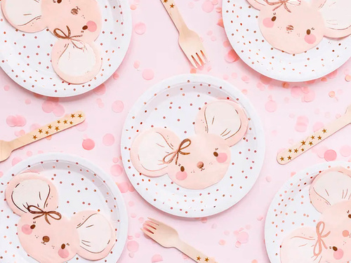 Serwetki urodzinowe Myszka - 16 x 10 cm - 20 szt.