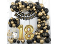 Zestaw balonów do girlandy balonowej na osiemnastkę - 80 szt.