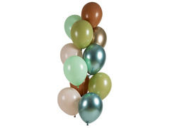 Zestaw balonów Safari - 33 cm - 12 szt.