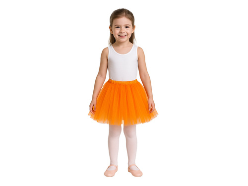 Spódniczka Tutu - pomarańczowa - 30 cm - 1 szt