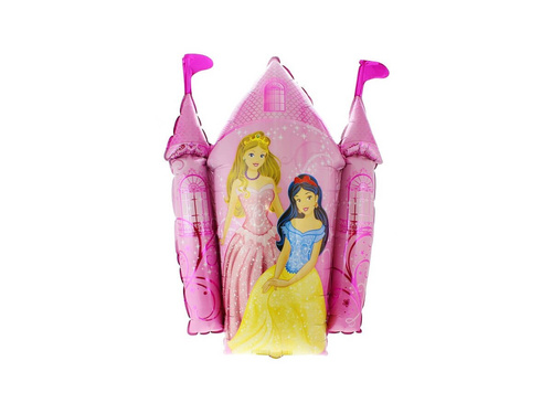 Balon foliowy do patyka Princess - 29 cm - 1 szt