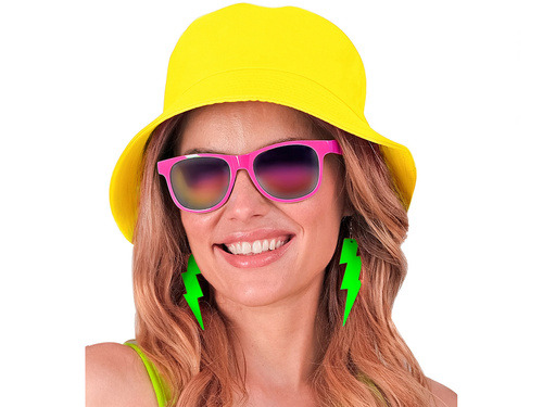 Czapka retro - żółty - 1 szt.