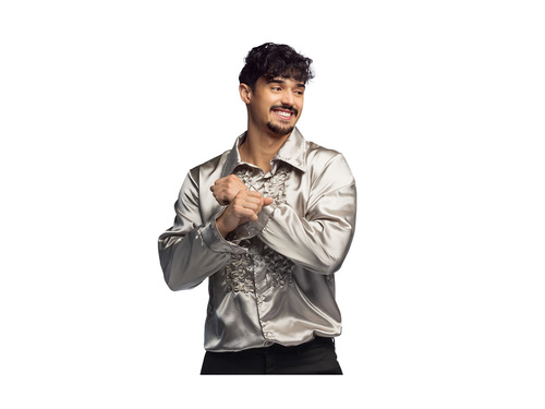 Koszula Party srebrna