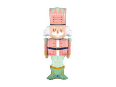 Balon foliowy pastelowy dziadek do orzechów - 42" - 1 szt.