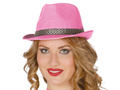 Kapelusz Gangstera różowy - 1 szt.