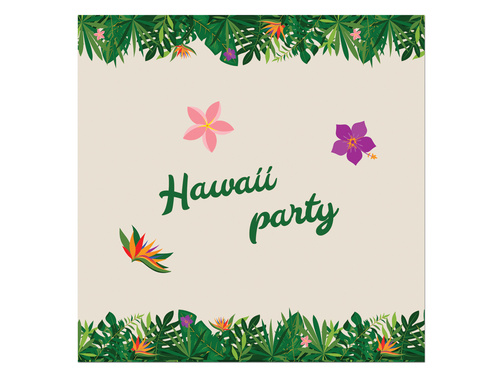 Serwetki Hawaii Party - 33 cm - 20 szt.