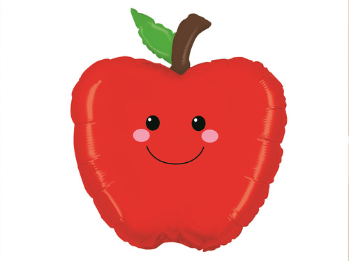 Balon foliowy Jabłko - 66 cm - 1 szt.