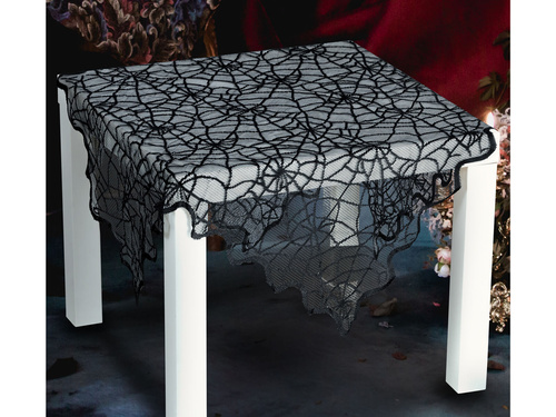 Obrus koronkowy Pajęcza Sieć - 75 x 100 cm - 1 szt.