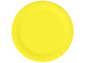Talerzyki papierowe żółte - 18 cm - 6 szt.