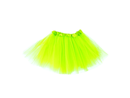 Spódniczka Tutu - limonkowa - 30 cm - 1 szt.
