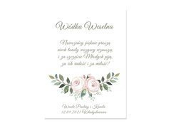 Etykiety personalizowane na butelkę z Wódką Weselną - 9 szt.
