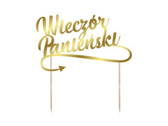 Topper na tort Wieczór Panieński - 21 cm