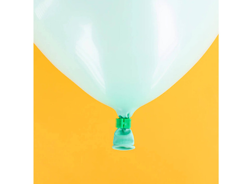 Klipsy do zamykania balonów białe - 100 szt.