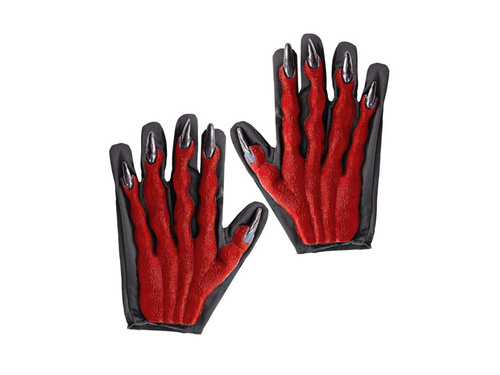 Rękawiczki diabła 3D dla dorosłych