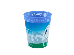 Kubeczek urodzinowy Piłka Nożna - 250 ml - 1 szt.