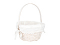 Koszyk wielkanocny Biały - 1 szt.