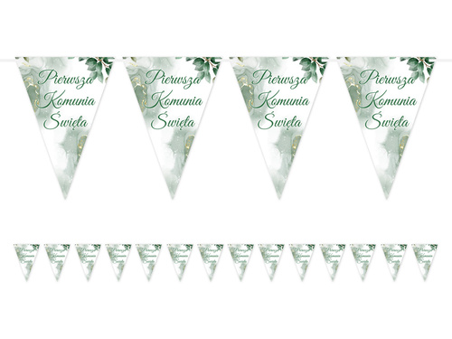 Baner flagi na Komunię Świętą - 5 m