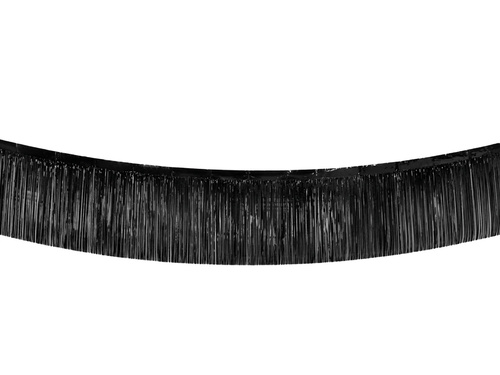 Kurtyna - zasłona czarna- 30 cm x 300 cm