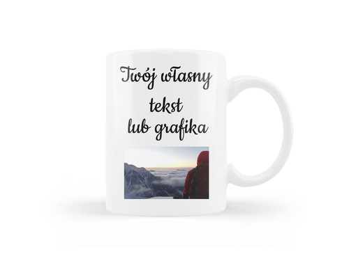 Kubek personalizowany z grafiką - 330ml
