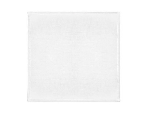 Serwetki materiałowe białe - 40 cm - 4 szt.