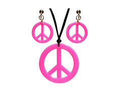 Zestaw Hipisa Pacyfka różowy