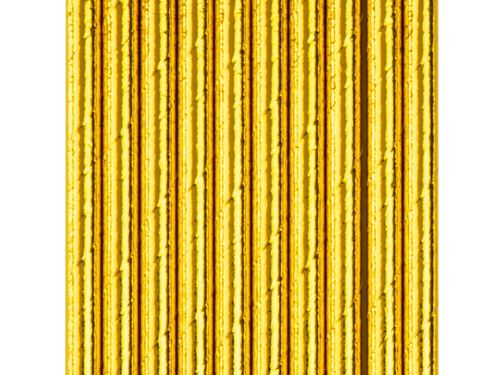 Słomki rurki metalizowane złote - 10 szt.