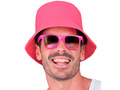 Czapka retro - różowa - 1 szt.