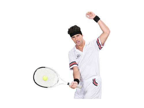 Zestaw czarnych frotek sportowych - 3 szt.